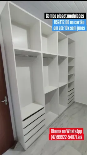 Closet completo novo, garanta já *