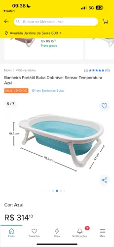 Banheira infantil - Buba