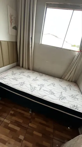 cama box solteiro ortobom