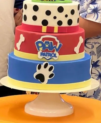 Bolo fake patrulha canina