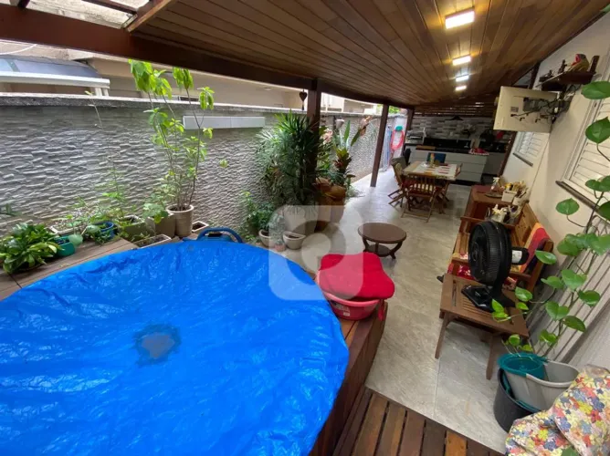 Apartamento Garden no coração da freguesia 107m² e totalmente mobiliado.