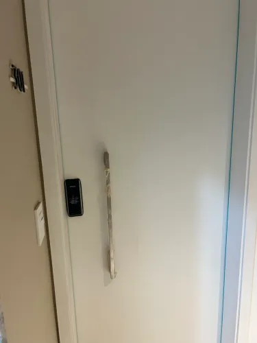 Puxador de porta da sala aço escovado