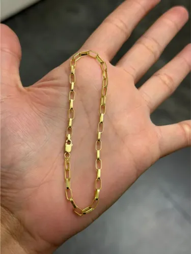Pulseira Ouro 18k maciça