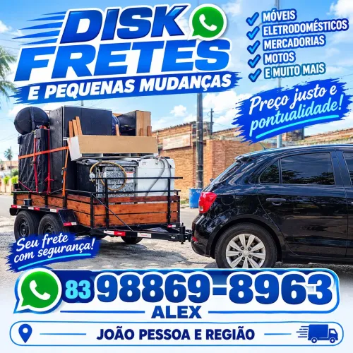 Disk fretes e pequenas mudanças *63