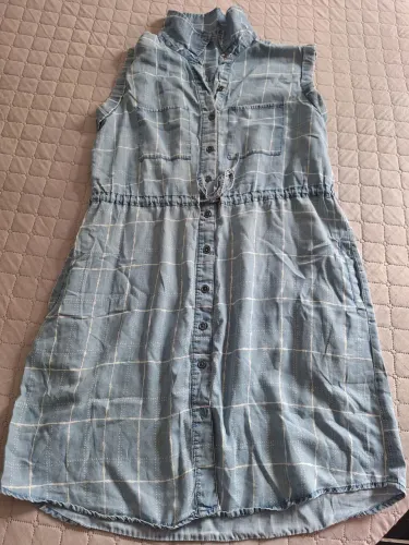 Vestido jeans tamanho P/m