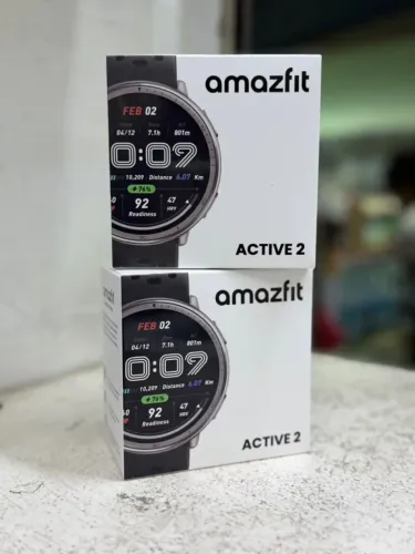 SmartWatch Amazfit Active 2 (Round) Black - Pronta Entrega- Novo, Lacrado e Garantia