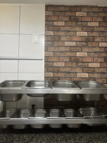 Condimentadora Aço inox