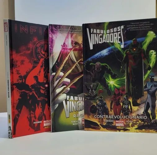 Pack HQ Marvel Vingadores
