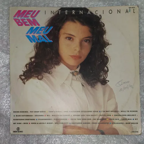 LP Vinil Meu Bem Meu Mal Internacional  Disco Vinil