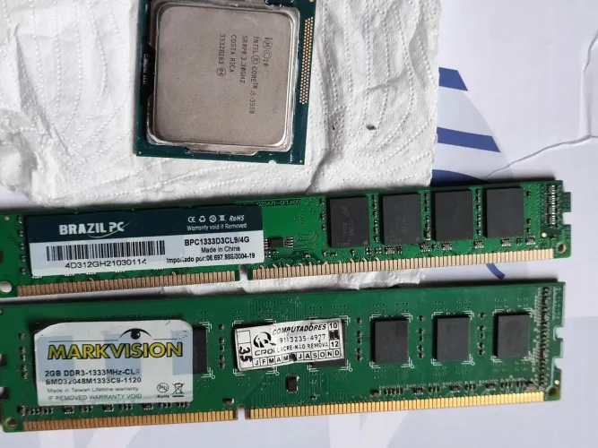 Kit i5 3550 + 6GB DDR3 - LGA 1155 - Funcionando