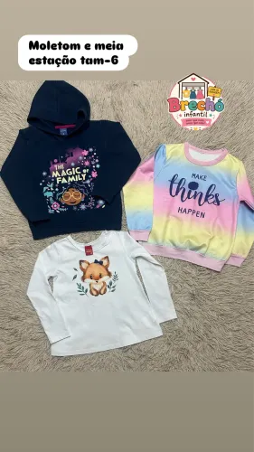Combo infantil de blusas de inverno TAM-6