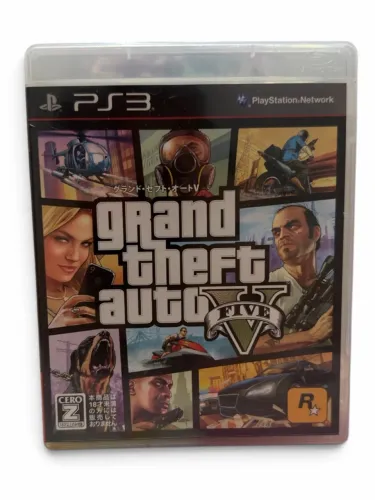 GTA V - Grand Theft Auto V - PS3 | Versão Japonesa | Completo