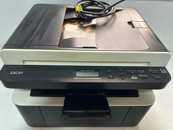 Impressora Laser Brother DCP-1617NW Wi-Fi | Multifuncional | Scanner e Cópia