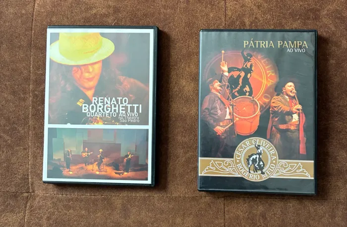 Kit DVD artistas Gaúchos 