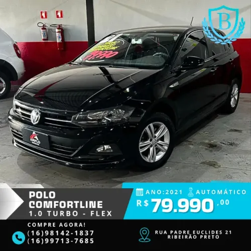 Volkswagen Polo Comfort. 200 TSI 1.0 Flex 12V Aut. 2021