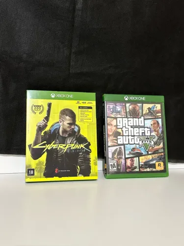 Jogos de Xbox - Cyberpunk e GTA V