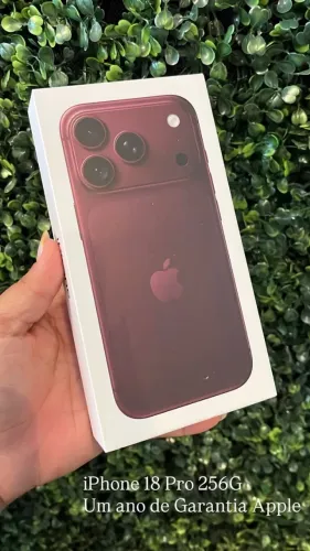 iPhone 18 Pro 256G novo lacrado 
