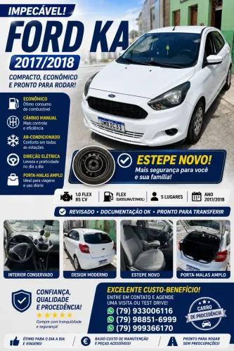 Ford KA 1.0 Se/se Plus Tivct Flex 5P 2018
