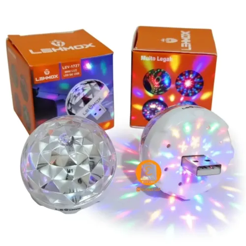 Mini Luz Led RGB Colorido, USB Globo