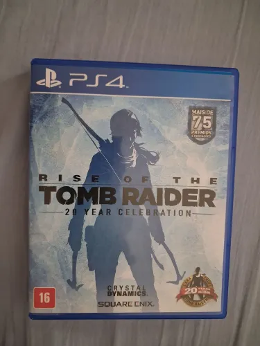Rise of the Tomb Raider PS4 mídia física.