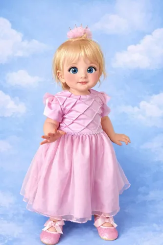 Vestido de festa infantil com bolero rosa bebê 2 anos