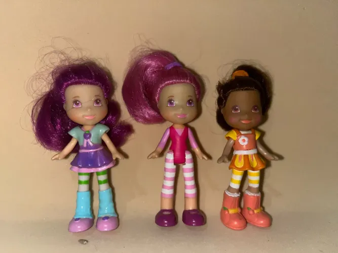 Trio Bonecas Moranguinho
