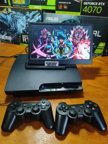 VIDEO GAME PLAYSTATION 3 PS3 DESBLOQUEADO 2 CONTROLES - GARANTIA 3 MESES 