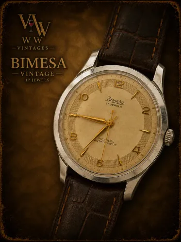 Relógio Bimesa suíço vintage 