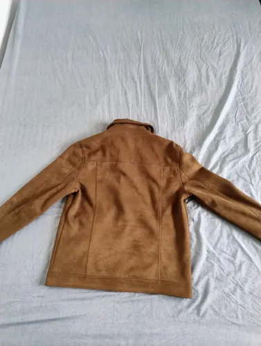 Jaqueta suede masculina