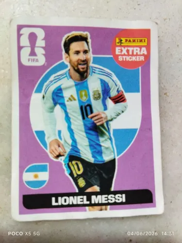 Figurinha da copa 