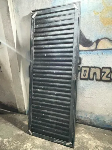 Porta de aluminio