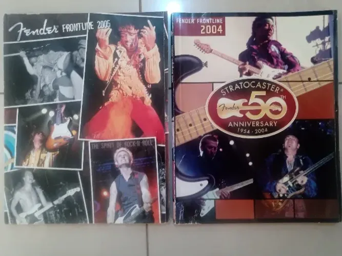 Revistas Fender Jimi Hendrix 15 reais cada