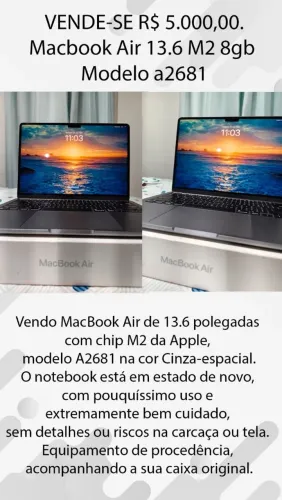 Mac book Air m2