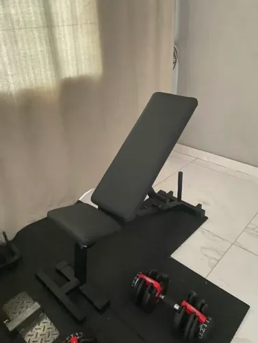 Banco reclinável para exercícios