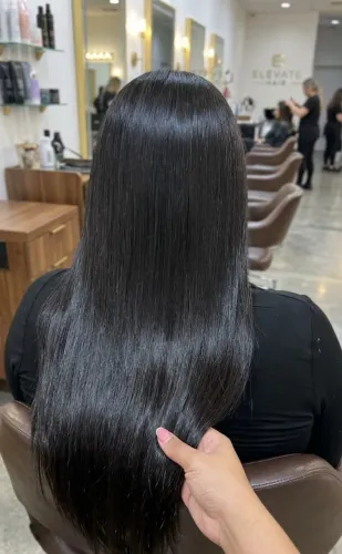 Carbono Therapy liso com naturalidade
