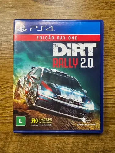 Jogo Dirt Rally 2.0 Ps4 Físico Impecavel