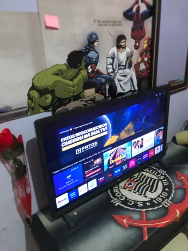 Tv smart LG 4k TROCO POR iPhone 11 pra cima