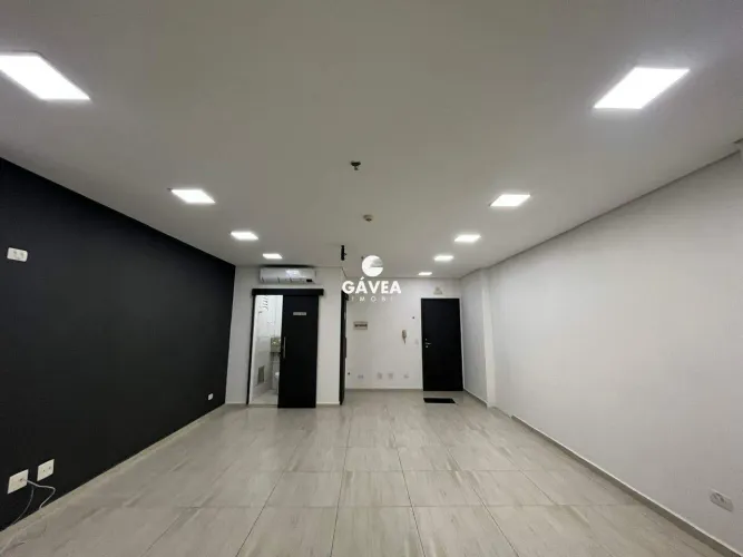 Conjunto Comercial/sala para aluguel no Centro em São Vicente.