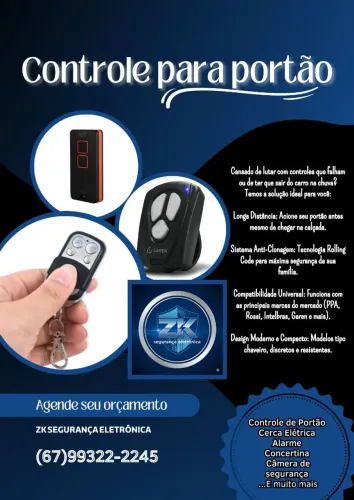 Controle Remoto de Portão