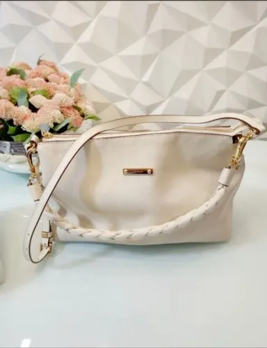 Bolsa Feminina, marca Luz da Lua com 2 alça, com 1 bolso dentro , nunca usada.