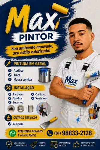 Pintor e impermeabilização manutenção em geral esse mês 15% de desconto no valor final