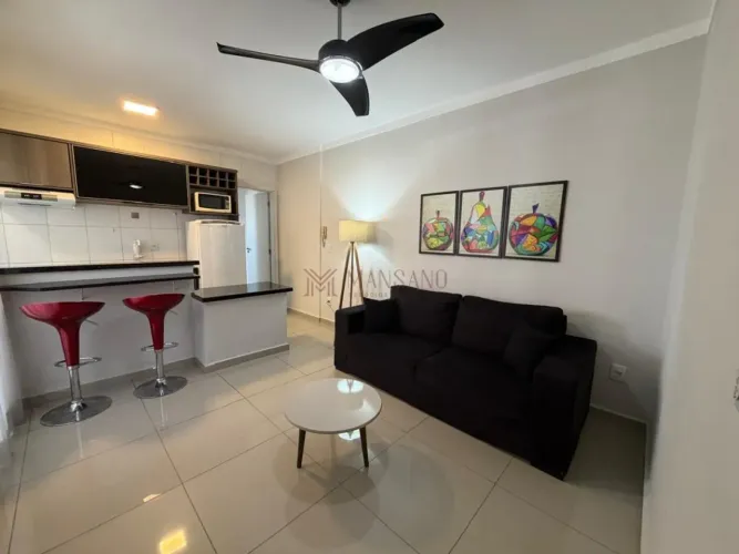 Apartamento mobiliado para alugar | Edifício Caires | Vila Santa Tereza, Bauru - SP