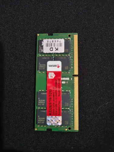 Memória ram notebook