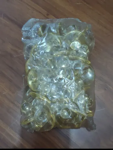Chupeta acrílica amarela 500g