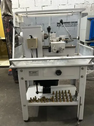 Torno de Aliança Máquinas Coelho Completo - Produtividade Máxima e Acabamento Impecável