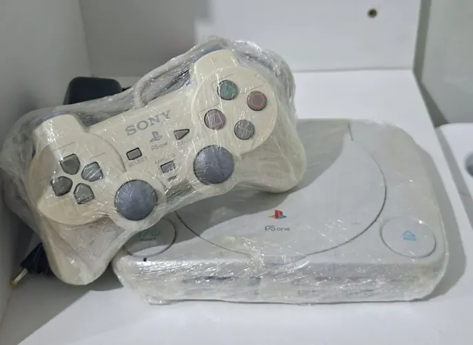 PlayStation One PS One Slim Original + Controle + Cabos
