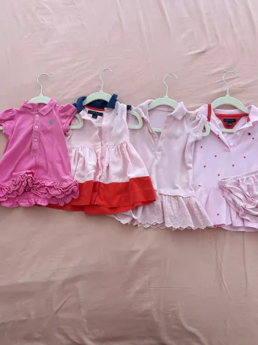 Lote de vestidos Importados de bebê
