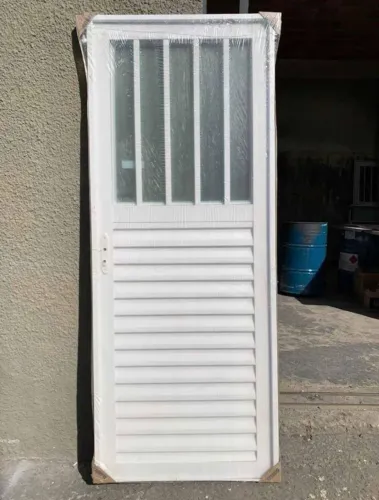 Porta M Ferro Pintura Eletrostática Branca