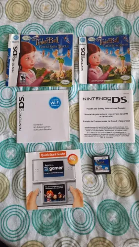 Jogo Tinker Bell and the Great Fairy Rescue original para Nintendo DS/3DS