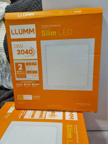 09 Paineis de embutir. Slim Led